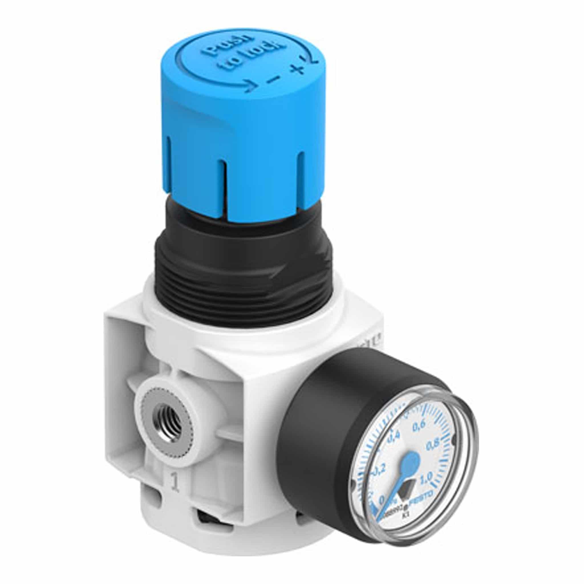 Festo MS2-LR-M5-D6-AR-MPA-B Pressure Regulator, 7 Bar, 170 L/min 8086636