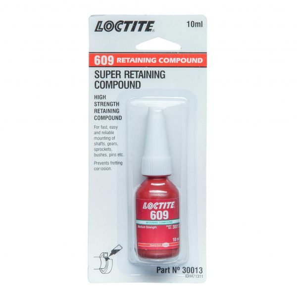 LOCTITE 609 Medium/High Strength Retaining Compound 10ml 30013